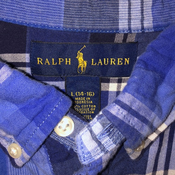 Youth Ralph Lauren button up dress shirt - Picture 2 of 3